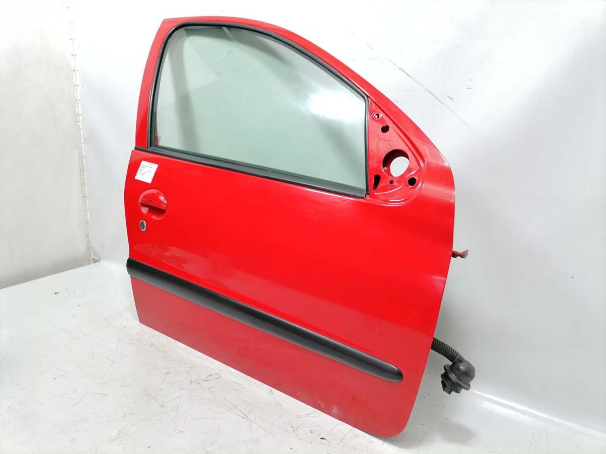 Peugeot 206+ original Tür vorn rechts KKN Rot Aden 5-Türer Bj.2009